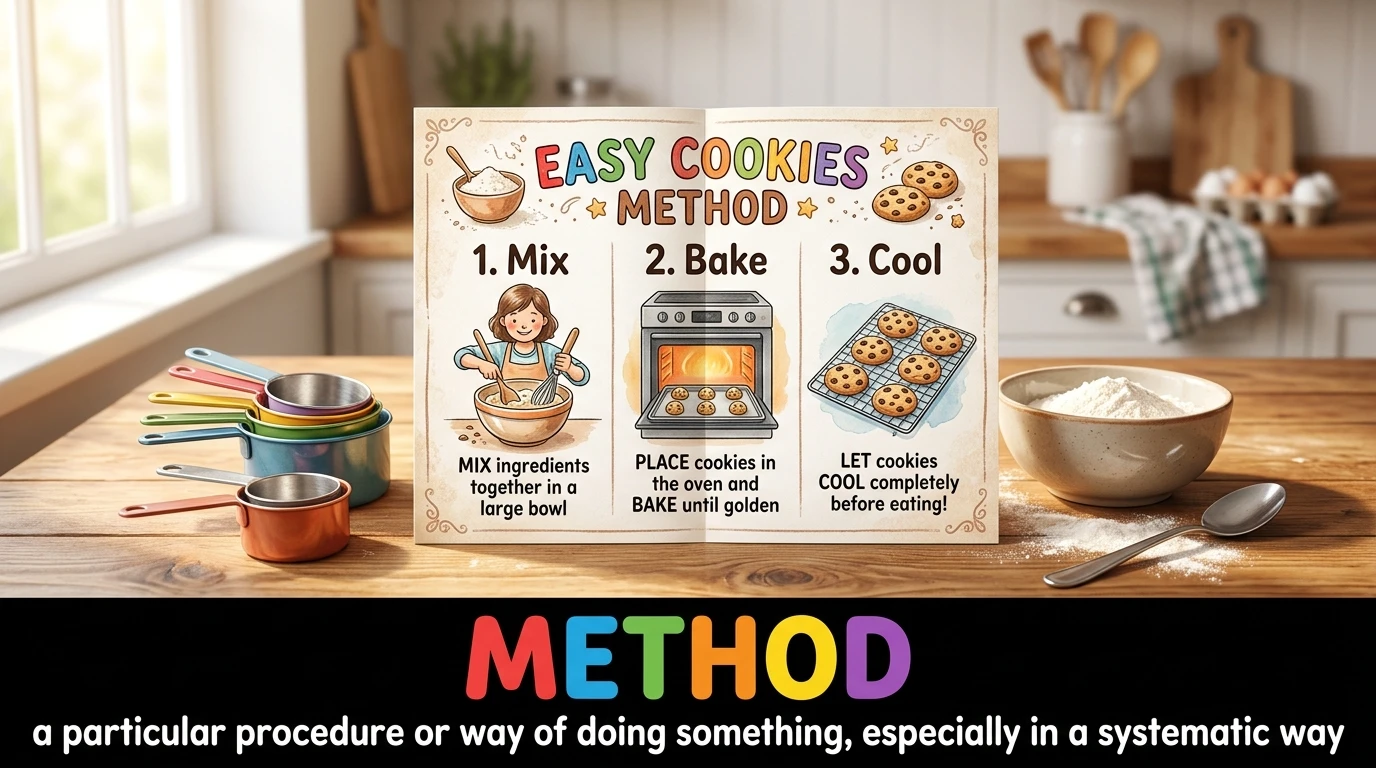 English Illustration for method